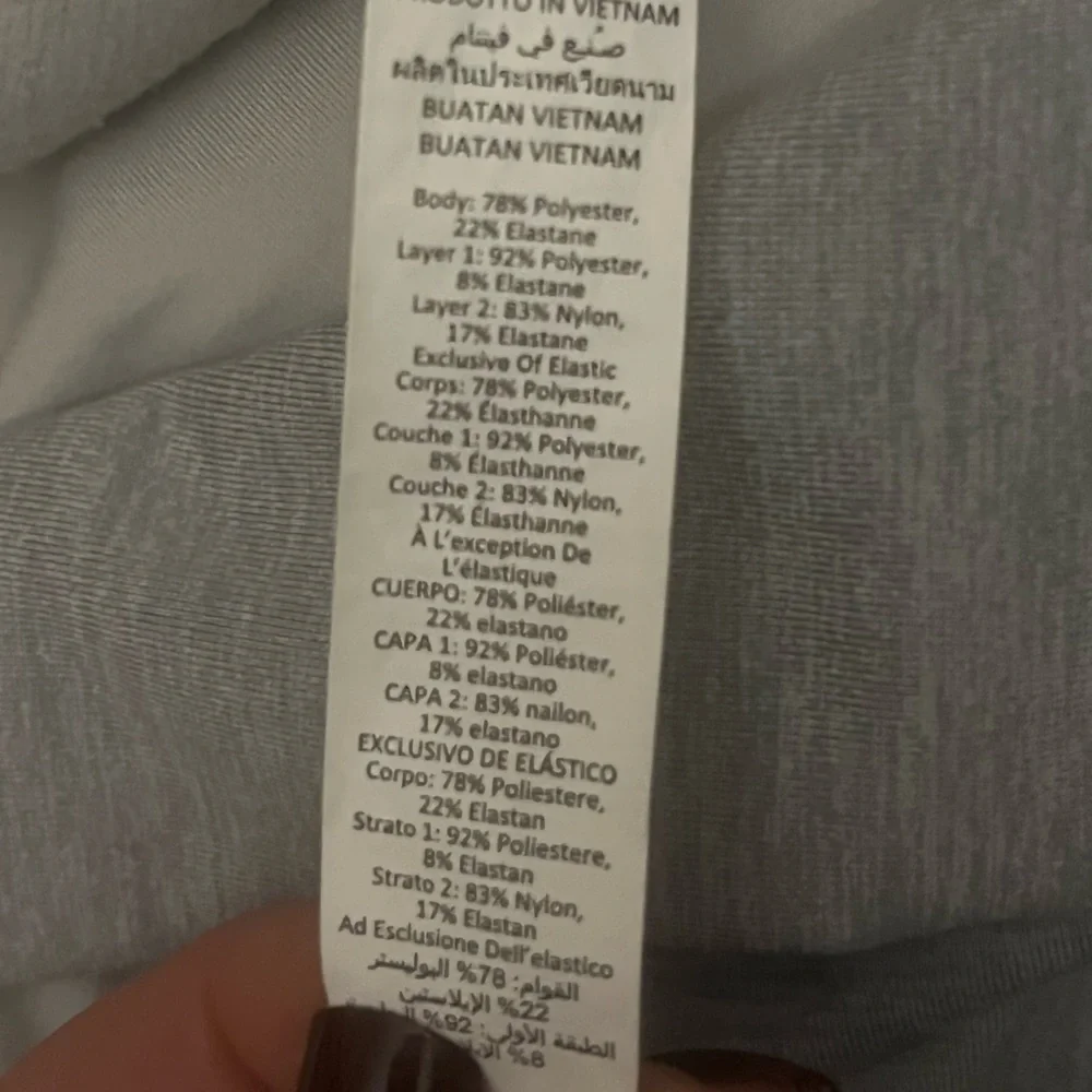 ALO Yoga Light Gray V-Neck Athletic Dress/Romper with shorts underneath. - Picture 9 of 10